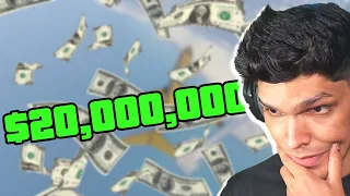 spending 20 MILLION DOLLARS in GTA 5