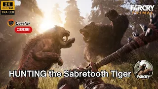 Far Cry Primal - Beast Hunting | Killing A Sabretooth Tiger |  Snow Lion | Cave Lion