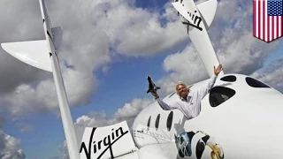 Virgin Galactic crash: spaceship breakup may have been down to pilot error