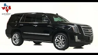 2016 Cadillac Escalade Platinum 4X4 Luxury SUV 6.2L V8 Blue-Ray DVD 22" Fully Loaded - For Sale