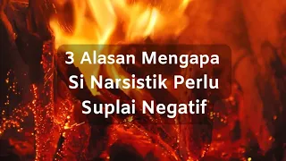 3 ALASAN MENGAPA SI NARSISTIK PERLU SUPLAI NEGATIF #fyp #foryou #treatment #healthy #npd #trending