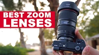 BEST Wide-Angle ZOOM Lenses for Sony a6300 - a7SII - A7RII