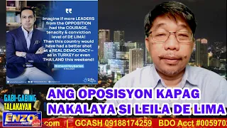 GABI-GABING TALAKAYAN (05/16/2023) - ANG OPOSISYON KAPAG NAKALAYA SI LEILA DE LIMA