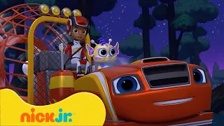 Blaze and the Monster Machines | Blaze Constrói NOVOS Robôs! 🏎 | Compilação de 15 minutos | Nick Jr.