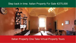 Italian Property Restoration Virtual Tour. A mind-blowing find!