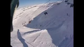 Ski Alpes piste noire 2016