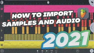 How to import Samples or Audio file in FL STUDIO MOBILE