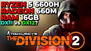 The Division 2 | Ryzen 5 6600H Radeon 660M Integrated Graphics Benchmark | Beelink SER6 Mini PC