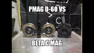 PMAG D 60 Vs  BETA C MAG