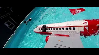 Lego Plane Crash In Water - The Second One