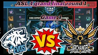 Evos Esports Vs ArchAngel Game 4 ASL 4 grand final round 1