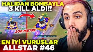 200 METRE HAVADAN ARABAYI PATLATIP 3 KILL ALDI!! 😮 EN İYİ VURUŞLAR ALLSTAR #46 | PUBG MOBILE