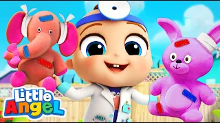 Doctor Knows Best |  Little Angel Job and Career Songs | Nursery Rhymes for Kids