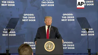 US President Trump calls for death penalty for opioid dealers