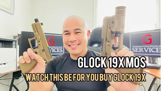 The New 2024 Glock 19X MOS  Gen 5 from 2024 Shotshow VS the Old Glock 19X (Review & Unboxing)