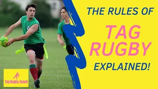 How to play TAG RUGBY and the rules EXPLAINED!