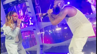 See How Asake Surprised Davido on Stage as They Performed Together for the First Time Ever