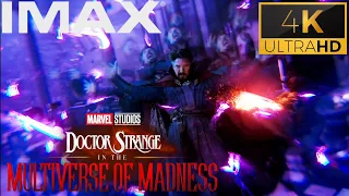 "Dr Strange Vs Sinister Strange" Clip [4K IMAX] | Doctor Strange In The Multiverse Of Madness (2022)