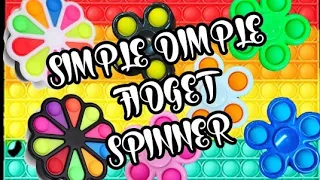 POP IT ASMR SATISFYING Fidget Toys Simple dimple spinner | TikTok Compilation #shorts