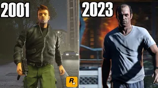 Evolution of Idle Animations in ALL GTA Games! (2001-2023)