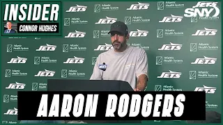 Jeane Coakley and Connor Hughes react to Aaron Rodgers news conference  | SNY