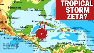 Tropical Storm Zeta? Caribbean Disturbance Jamaica Bahamas Florida Impacts - POW Weather Channel