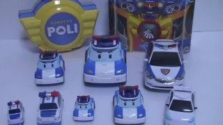 로보카폴리 또봇C 타요 경찰차 장난감 Robocar Poli Tayo Tobot Police Cars Toys