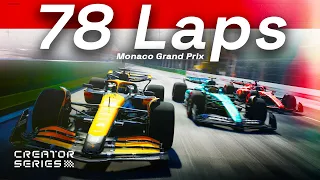 Creator Series is Back! - 100% Monaco Grand Prix on F1 24