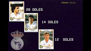 Todos los Goles del Real Madrid temporada 87 88