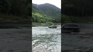 Mercedes glk250 river crossing