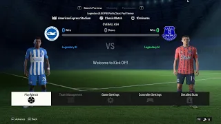 EA SPORTS FC 24 gameplay - Brighton vs Everton [4K 60FPS]