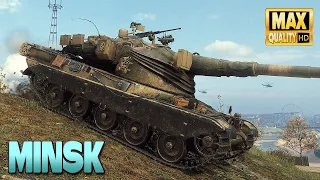 AMX 50 B: Exciting game on map Minsk - World of Tanks