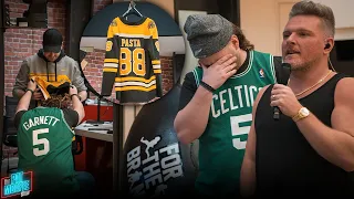 Boston Connor Cries After The Biggest Upset In Boston Sports History?! | Pat McAfee Reacts