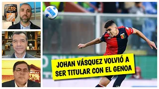 Johan Vásquez suma ya cuatro partidos como titular, pero el Genoa sigue sin ganar | Futbol Center