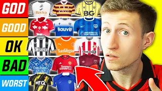 Ranking ALL 92 Home 23/24 Kits In England