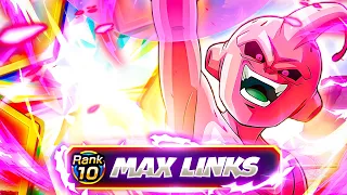 THE MOST BROKEN EZA IN HISTORY?! PHY Kid Buu Super EZA 100% Max Links First Look | DBZ Dokkan Battle