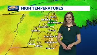 Video: Showers Sunday night, chance for storms Monday