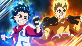 Beyblade burst sparking episode 50 AMV Hyuga And Hikaru vs Valt And Rantaro