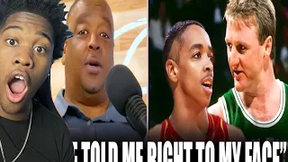 HE DID WHAT?!?Why You NEVER Poke Larry Bird - A Trash Talk STORY Told by NBA Legends | REACTION