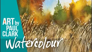 5 techniques for painting grasses in watercolour