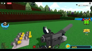 Working simple Artillery in build a boat.