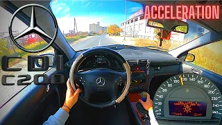 Mercedes Benz C-Class C200 CDI (2002) - POV Drive