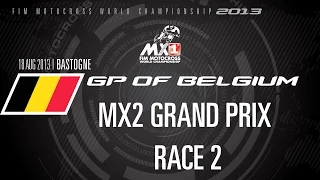 2013 MXGP of Belgium FULL MX2 Race 2 - Motocross