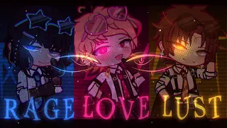 ➺ RAGE LOVE LUST MEME ♰ Gacha life 2 animation + Art ♰ FT: Ocs old desing ♰ xKayL 』