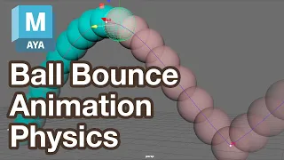 Realistic Ball Bounce in Maya 3D: A Physics-Based Animation Tutorial