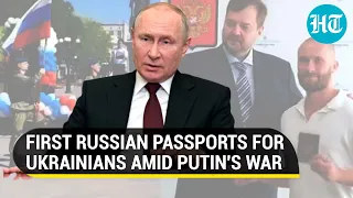 Putin signals control in Occupied Ukraine: Melitopol residents get Russian passports