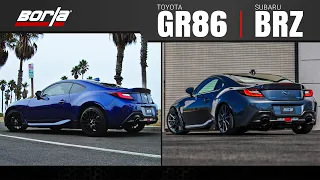 Borla Exhaust for 2022+ Toyota GR86 & Subaru BRZ