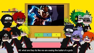 Akatsuki react to Goku || Naruto ||Dragon Ball || Gacha life.