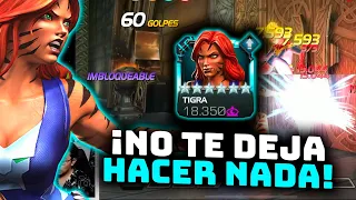 ¡Tigra A Rango 3 No Te Permite Hacer Daño! - Su Ataque Es Tan Frenético Que No Hay Salida... MCOC