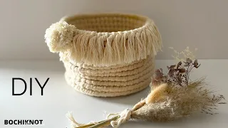 CHIC DIY Macrame Boho Basket